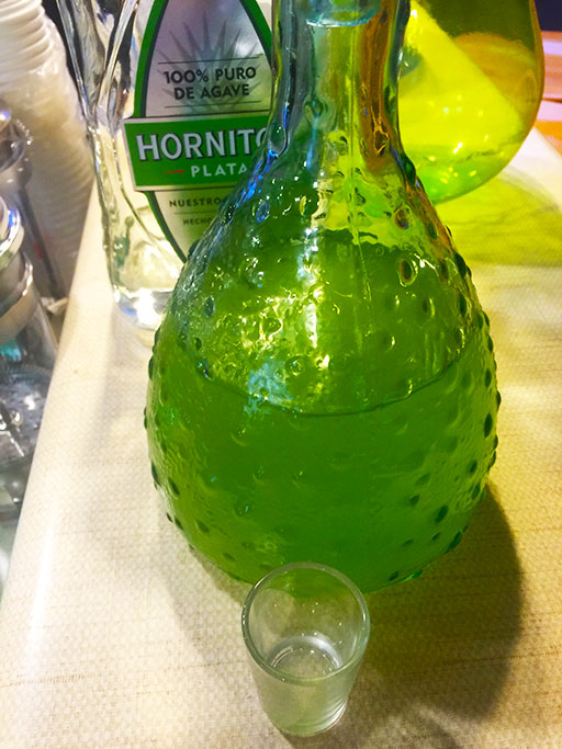 Lime infused tequilla done