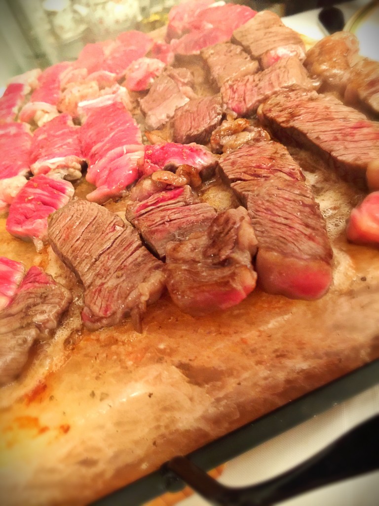 Wagu beef feast. As decadent as it can get.