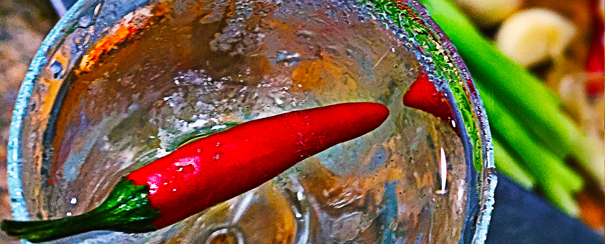 Vodka hot pepper